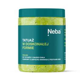 NEBA Peeling do tatuażu i codziennej pielęgnacji skóry, ananasowy, 300g