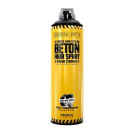 IMMORTAL Beton Mega Strong Spray Lakier do włosów, bardzo mocny, 500ml