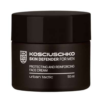 KOSCIUSCHKO Skin Defender for Men Krem ochronny i wzmacniający do twarzy, 50ml