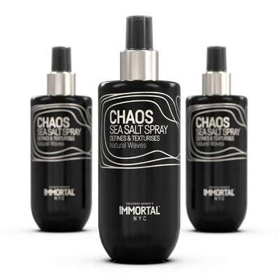 IMMORTAL NYC Chaos Salt Spray z solą morską, 250ml