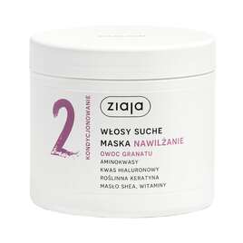 Ziaja Owoc Granatu Maska do włosów nawilżanie, 350ml