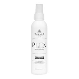 Kallos Plex Bond Builder Hair Bomb Odżywka do włosów w sprayu z białkiem roślinnym i peptydami, 200ml