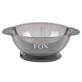 FOX Miseczka do farb z silikonową przyssawką, szara, 300ml