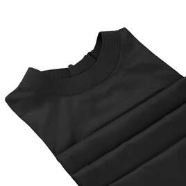 FOX Peleryna fryzjerska z silikonowym kołnierzem Earth Colors Coal Czarna