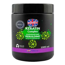 Ronney Keratin Complex Rebuilding Therapy Maska do włosów z keratyną, 1000ml