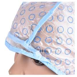 TOP CHOICE Zestaw do pasemek czepek do farbowania włosów szydełko pędzelek do baleyage 4w1