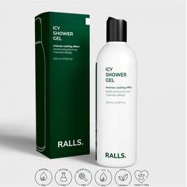 Ralls. Icy Shower Gel - Chłodzący żel pod prysznic, 200ml