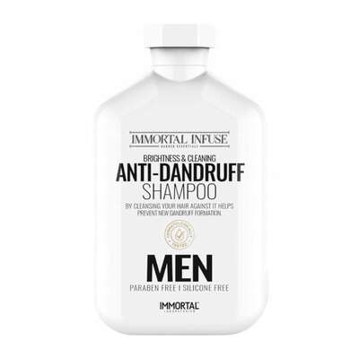 IMMORTAL Anti-Dandruff Przeciwłupieżowy szampon do włosów, 500ml