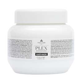 Kallos Plex Bond Builder Maska do włosów z białkiem roślinnym i peptydami, 275ml