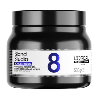 L'Oreal Professionnel Blond Studio Bonder Inside 8 Fioletowy balsam rozjaśniający do 8 tonów, 500g