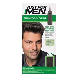 Just For Men Szampon koloryzujący do włosów H55 Real Black