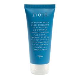 Ziaja Lamelarna maska do włosów zniszczonych, suchych i kręconych, 100ml