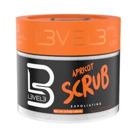 L3VEL3 Apricot Facial Scrub - Morelowy peeling do twarzy, 500ml