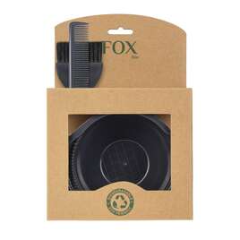 FOX Bio Zestaw do koloryzacji włosów (miseczka + pędzelek + grzebień)