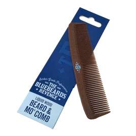 The Bluebeards Revenge Liquid Wood Beard &amp; Mo' Comb - Ekologiczny grzebień do brody i wąsów