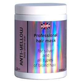 Ronney HoLo Shine Star Anti-Yellow Fioletowa Maska neutralizująca, do włosów blond i siwych, 1000ml