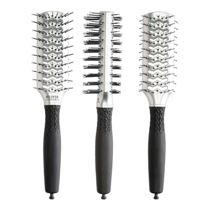 Olivia Garden Essential Style Double Tunnel Szczotka do tworzenia objętości u nasady i stylizacji włosów