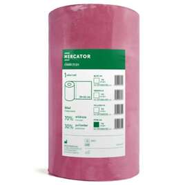 MERCATOR Clean Max Pink - Ręcznik w rolce z włókniny wiskozowo-poliestrowej, czyściwo, 44m