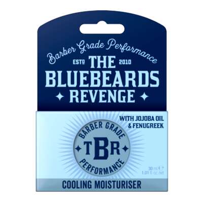 The Bluebeards Revenge Cooling Moisturiser - Nawilżający krem do twarzy dla mężczyzn, Travel Size, 30ml