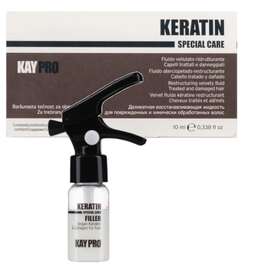 KayPro Keratin Filler Kuracja regenerującja z keratyną i kolagenem, 12x10ml