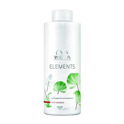 Wella Elements odżywka do włosów suchych i farbowanych, bez parabenów, bez sulfatów, 1000ml