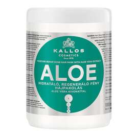 Kallos Aloe Maska nawilżająca i regenerująca włosy z ekstraktem z aloesu, 1000ml