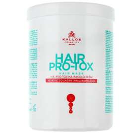 Kallos Hair Botox maska do włosów wzmacniająca włosy cienkie, suche i łamiące, 1000ml