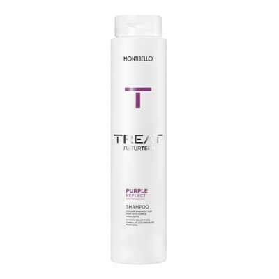 Montibello Treat Naturtech Purple Reflect, Szampon do włosów z fioletowymi refleksami, 300ml