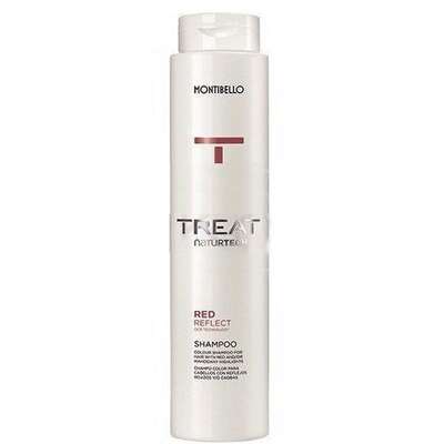 Montibello Treat Red Reflect szampon rewitalizujący do włosów z refleksami, czerwony, 300ml