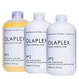 OLAPLEX salon intro kit zestaw No.1 Bond Multiplier 525ml, No.2 Bond Perfector 525ml x 2 ORYGINALNE OPAKOWANIE