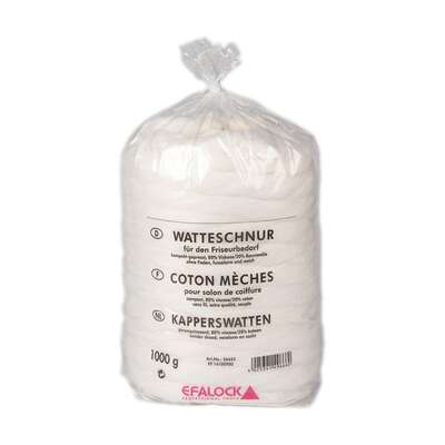 Wata fryzjerska w sznurze, mieszanka bawełniano-wiskozowa, 1000g